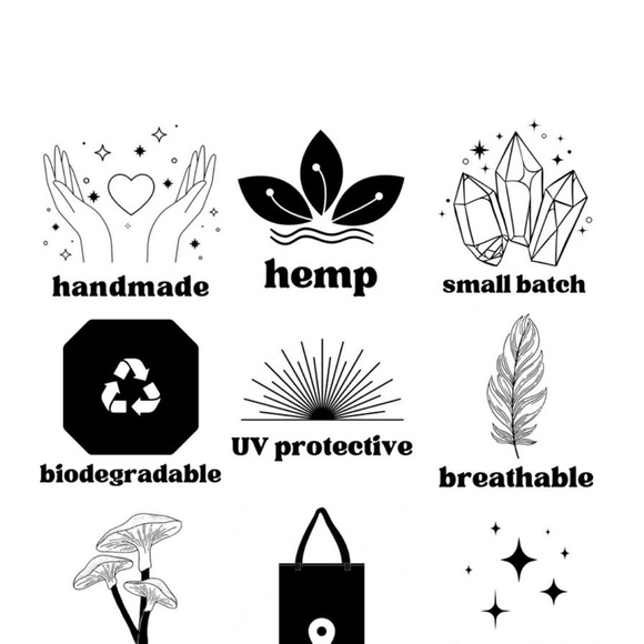 Seam Of Life Hemp Organic Cotton Hoodie Dress / size small - Picture 11 of 13